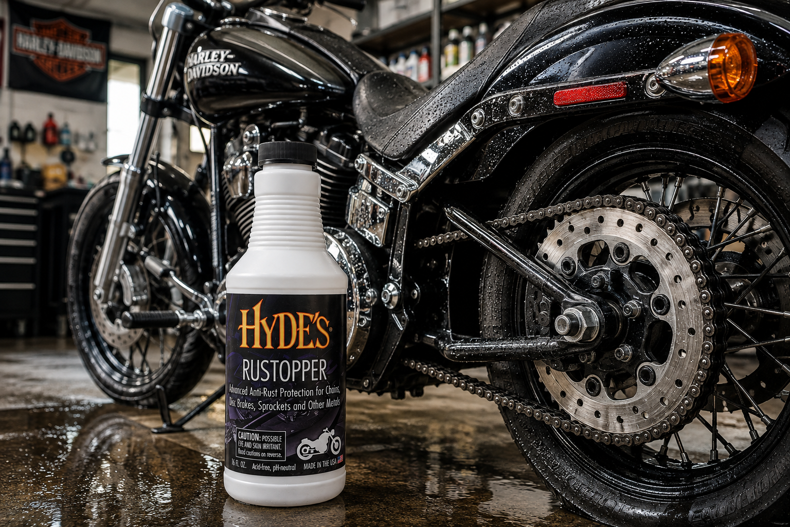 How to Prevent Motorcycle Rust After Washing, Rain and Storage